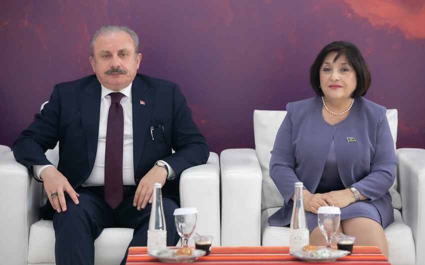 Azərbaycan və Türkiyə parlamentlərinin sədrləri görüşüb